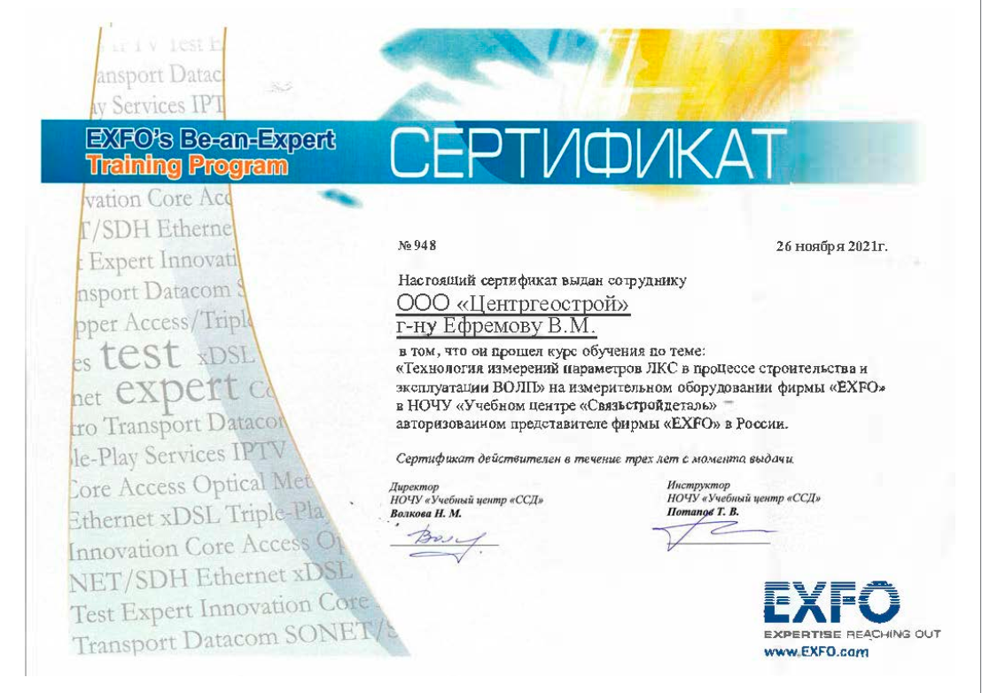 Сертификаты